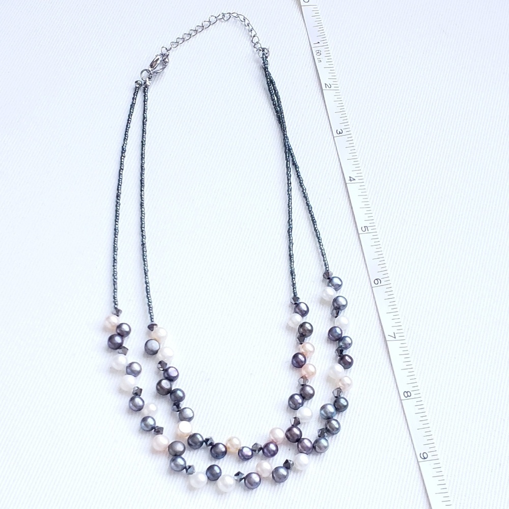 Beaded Multi colored Necklace